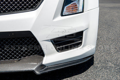 2016-19 Cadillac ATS-V Dry Carbon Fiber Front Grille Accent Bezel Insert