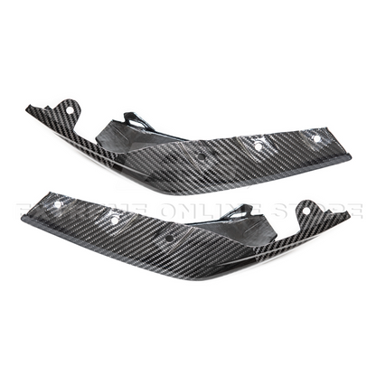 21-Up BMW G82 G83 M4 Carbon Fiber Front Side Splitter