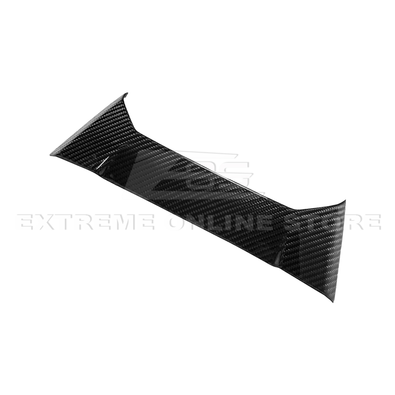 Corvette C8 DRY CARBON FIBER Upper Waterfall Speaker Cover