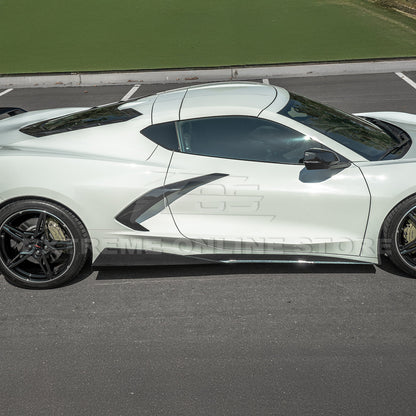 Chevrolet Corvette C8 DRY CARBON FIBER 5VM Side Skirts