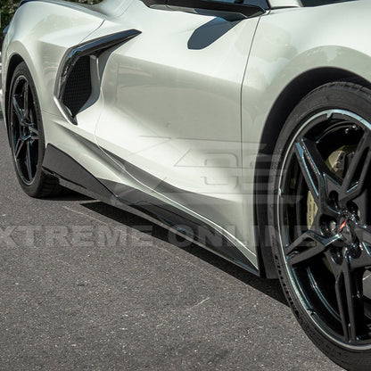 Chevrolet Corvette C8 DRY CARBON FIBER 5VM Side Skirts