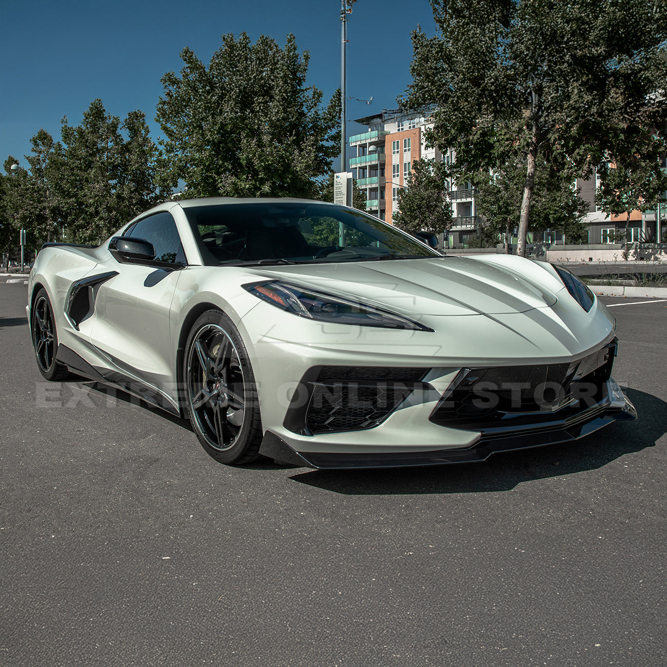 Chevrolet Corvette C8 DRY CARBON FIBER 5VM Side Skirts