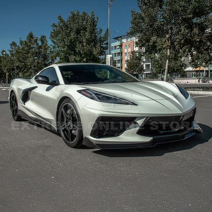 Chevrolet Corvette C8 DRY CARBON FIBER 5VM Side Skirts