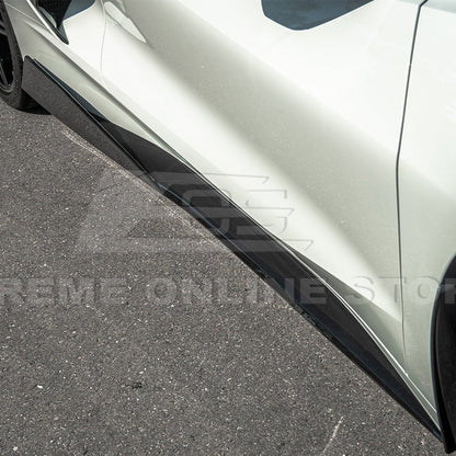 Chevrolet Corvette C8 DRY CARBON FIBER 5VM Side Skirts