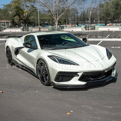 Chevrolet Corvette C8 DRY CARBON FIBER 5VM Side Skirts