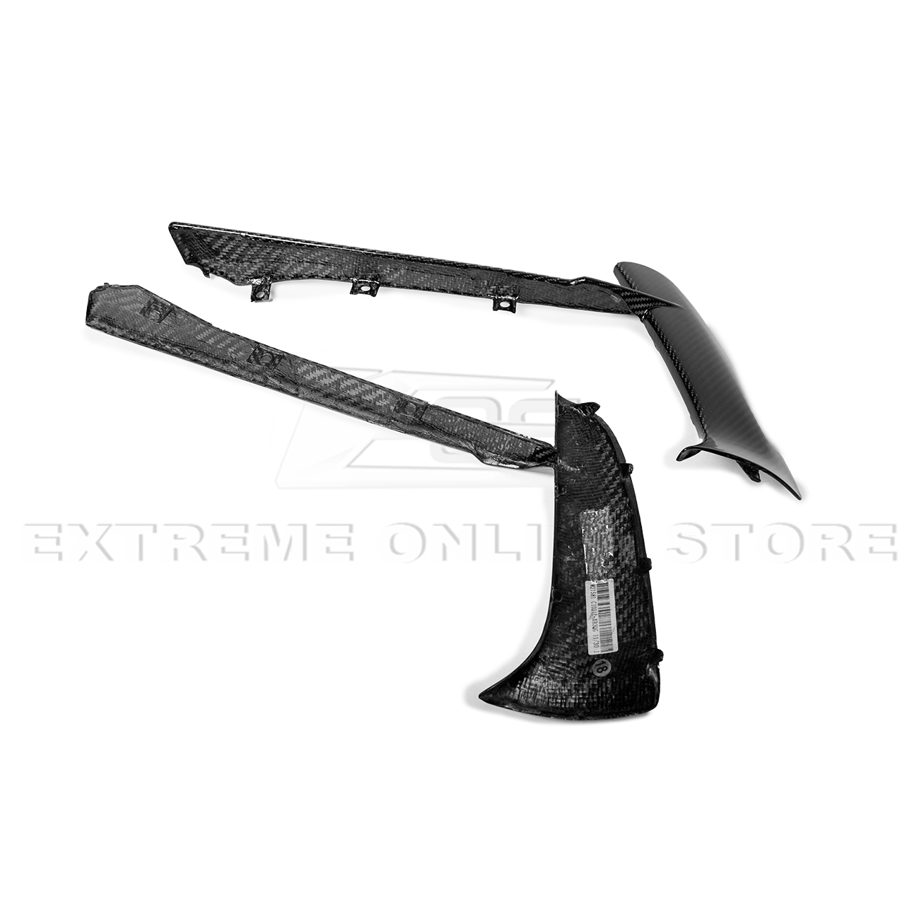 Chevrolet Corvette C8 DRY CARBON FIBER Front Grille Insert