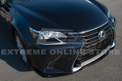 2016-20 Lexus GS-Series Carbon Fiber Front Bumper Lip Splitter