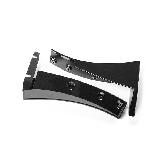 Corvette C7 Stage 3 DRY CARBON FIBER Front Splitter Wickerbill Extension Winglets
