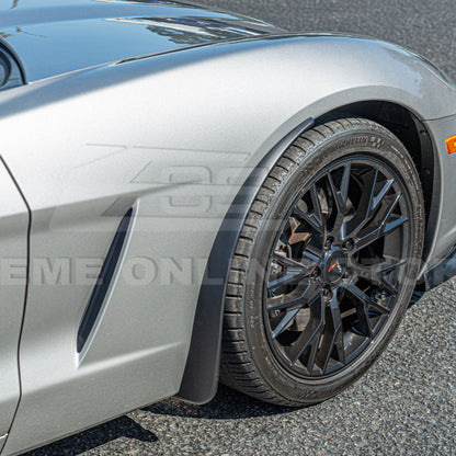 Chevrolet Corvette C6 Base Front & Rear Splash Guards Mud Flaps