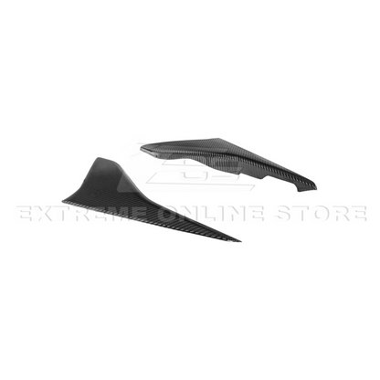 Corvette C8 DRY CARBON FIBER Window Switch Trim & Pillar Panel Cover