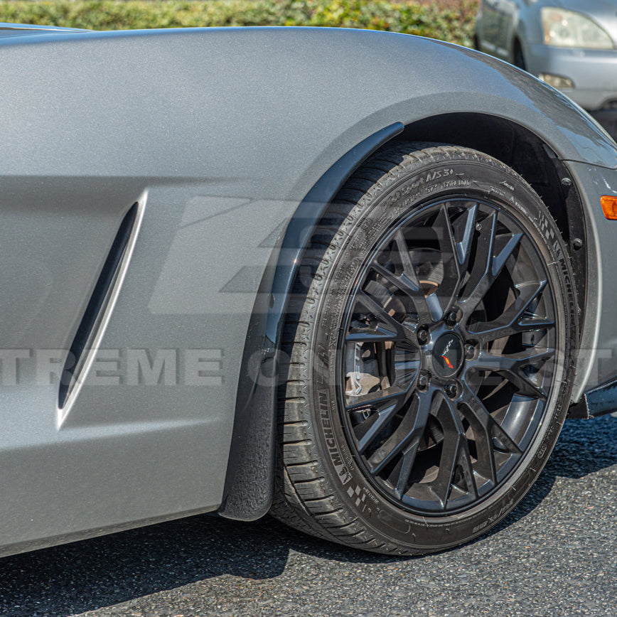 Chevrolet Corvette C6 Base Front Guards Mud Flaps