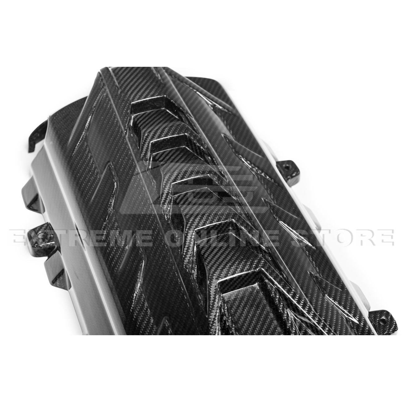 2020-Up Corvette C8 DRY CARBON FIBER LT2 Rear Engine Cover