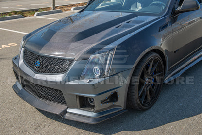 2009-15 Cadillac CTS-V Carbon Fiber Front Bumper Hood