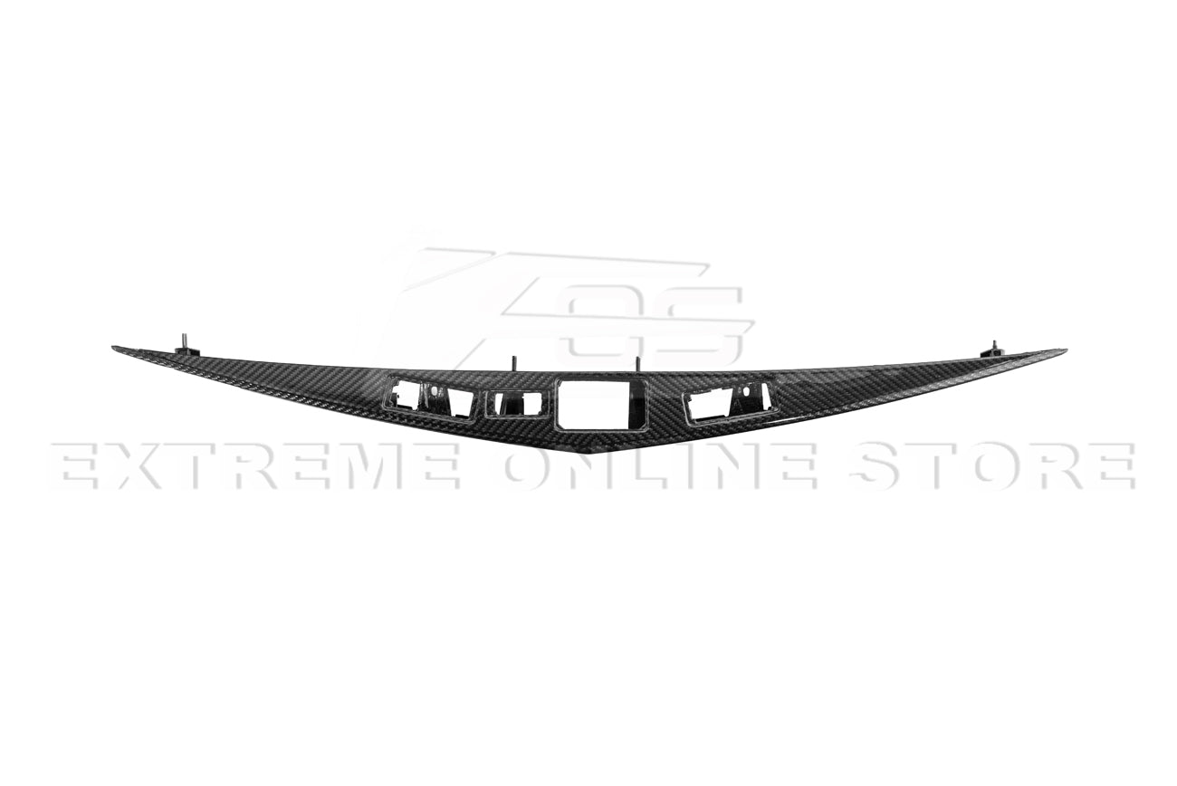 2016-19 Cadillac CTS-V DRY Carbon Fiber Rear Deck Lid Center Applique Trunk Insert