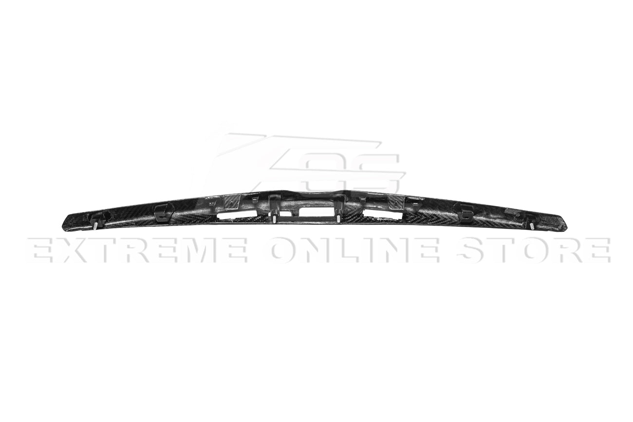 2016-19 Cadillac CTS-V DRY Carbon Fiber Rear Deck Lid Center Applique Trunk Insert