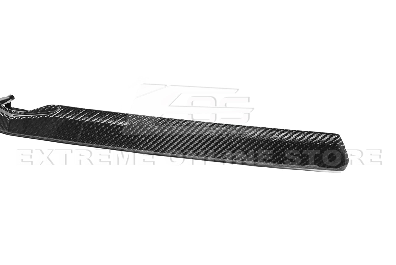 2016-19 Cadillac CTS-V DRY Carbon Fiber Rear Deck Lid Center Applique Trunk Insert