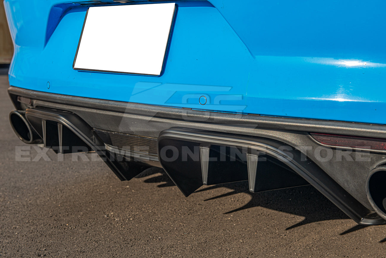 2015-17 Ford Mustang Performance Package 3Pcs Bumper Diffuser