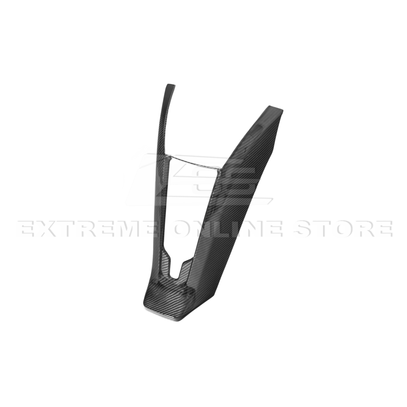 Corvette C8 DRY CARBON FIBER Waterfall Console Cover
