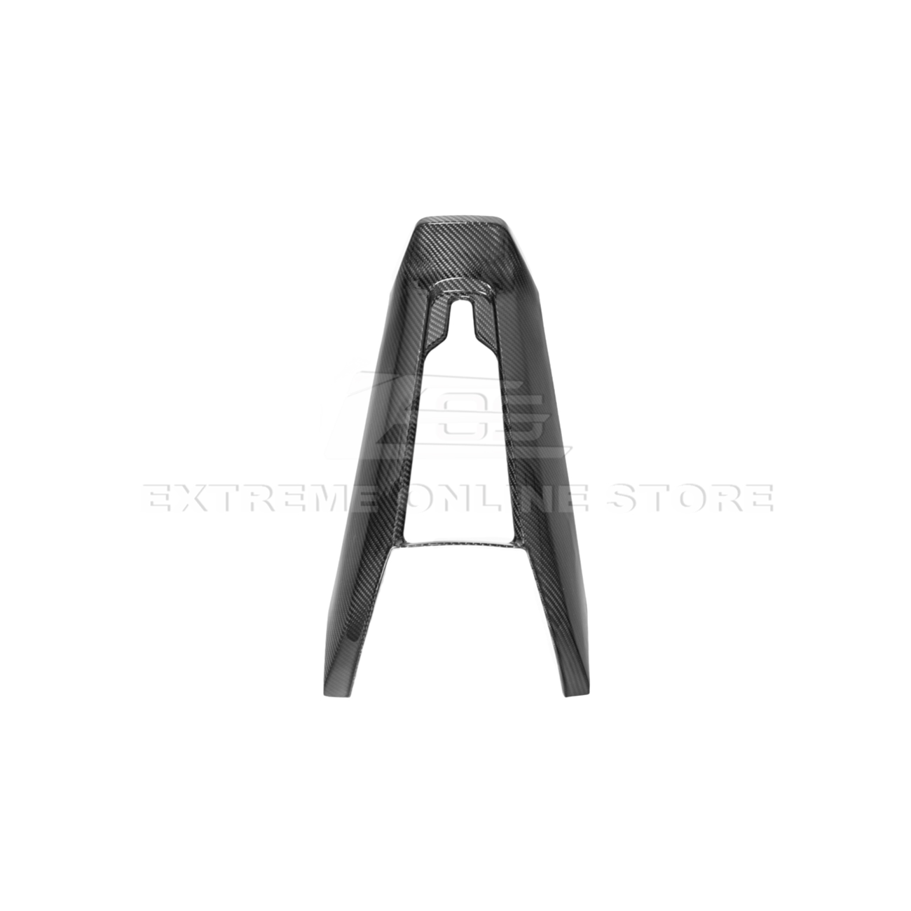 Corvette C8 DRY CARBON FIBER Waterfall Console Cover