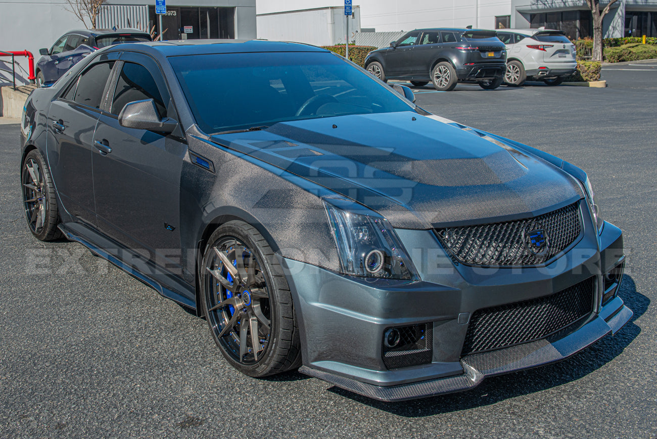 2009-15 Cadillac CTS | CTS-V DRY Carbon Fiber Mirror Covers