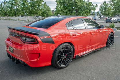 2015-Up Dodge Charger SRT Performance Front Splitter & Rocker Panel
