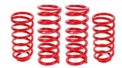 BMR 79-04 Fox Mustang Lowering Spring Kit (Set Of 4) - Red