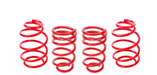 BMR 10-15 5th Gen Camaro V8 Lowering Spring Kit (Set Of 4) - Red