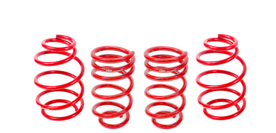 BMR 10-15 5th Gen Camaro V8 Lowering Spring Kit (Set Of 4) - Red