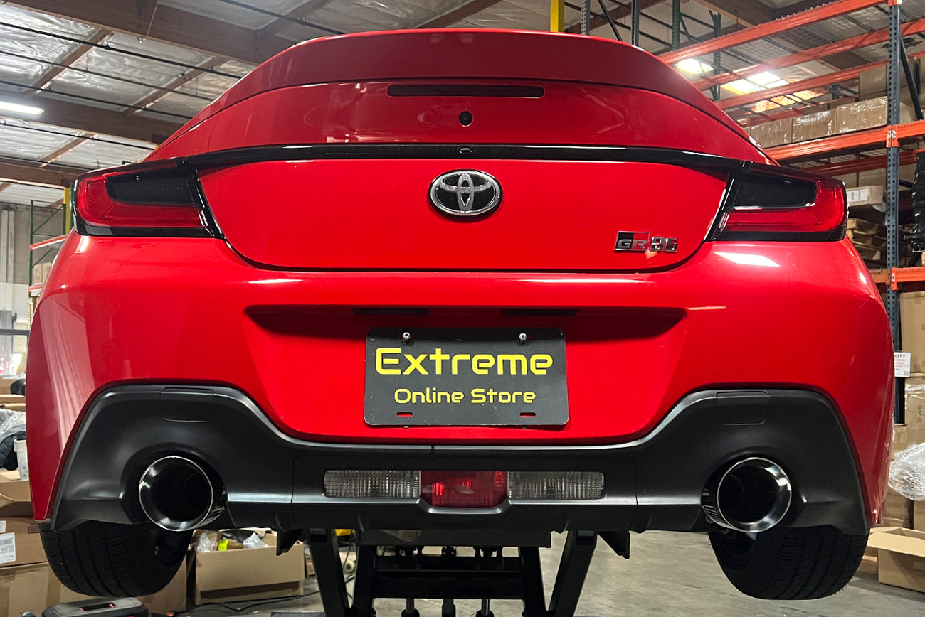 2022-Present Toyota GR86 Subaru BRZ Muffler Delete Axle Back Exhaust