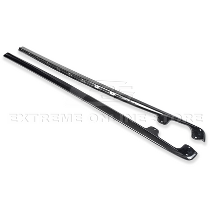 Corvette C6 Base Model Extended Front Splitter Lip & Side Skirts Rocker Panels