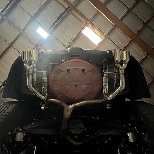 2022-Up Subaru WRX | Axle Back Muffler Delete Single Wall 4" Quad Tips Exhaust