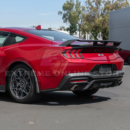 2024+ Ford Mustang DRY CARBON FIBER Fender Flares & Mud Flap