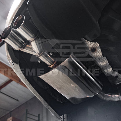 2008-2009 Pontiac G8 T-304 Muffler Delete Quad Tips Axle Back Exhaust
