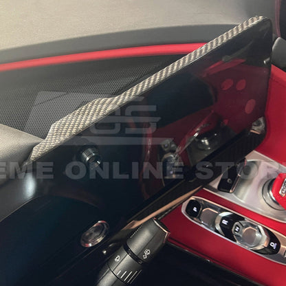 Corvette C8 DRY CARBON FIBER Radio GPS Navigation Screen Cover