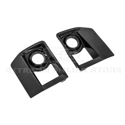 2009-15 Cadillac CTS-V Dry Carbon Fiber Front Fog Light Cover