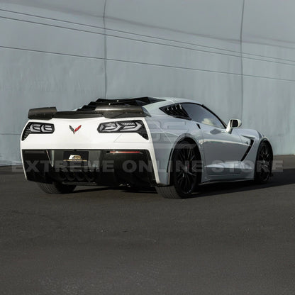2014-19 Corvette C7 Smoke / Clear Lens Rear Taillight