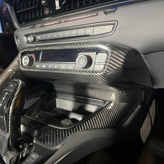 2020-Up Toyota Supra Center Console AC Switch Panel Cover