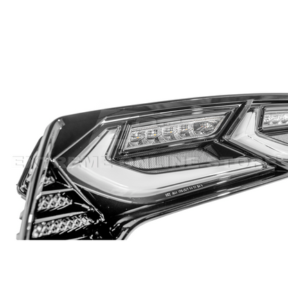 2014-19 Corvette C7 Smoke / Clear Lens Rear Taillight