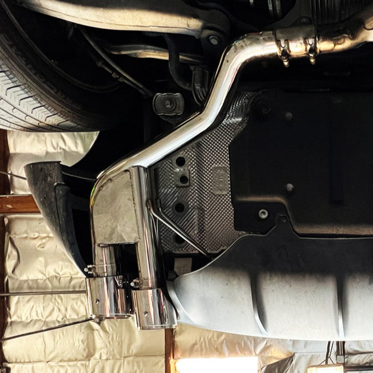 2014-2021 Porsche Macan Muffler Delete Axle Back Quad Tips Exhaust