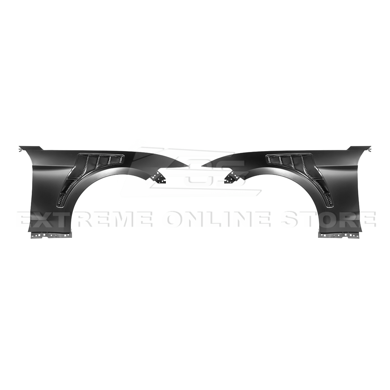 2015-17 Mustang GT500 KR Style Front Vented Fenders