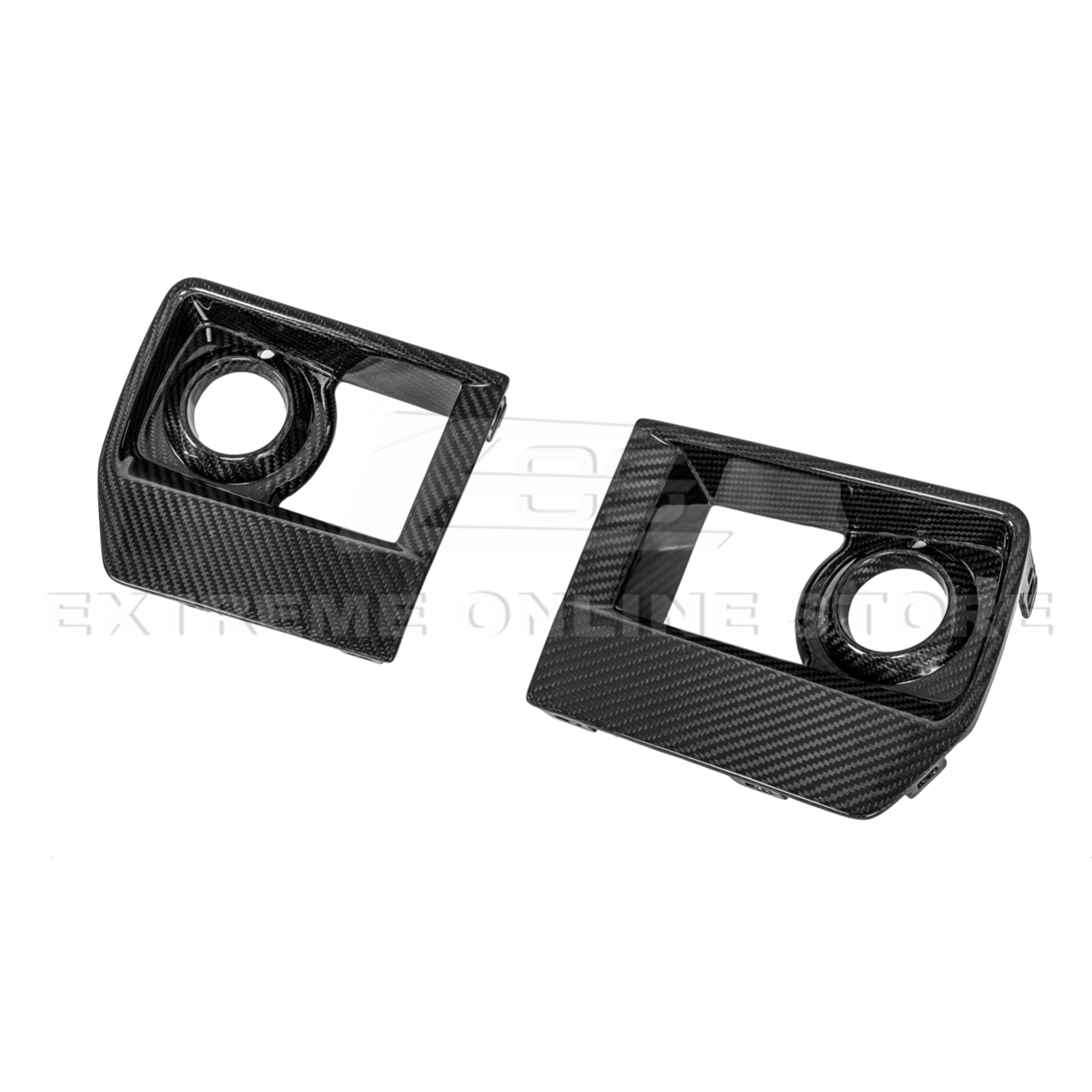 2009-15 Cadillac CTS-V Dry Carbon Fiber Front Fog Light Cover