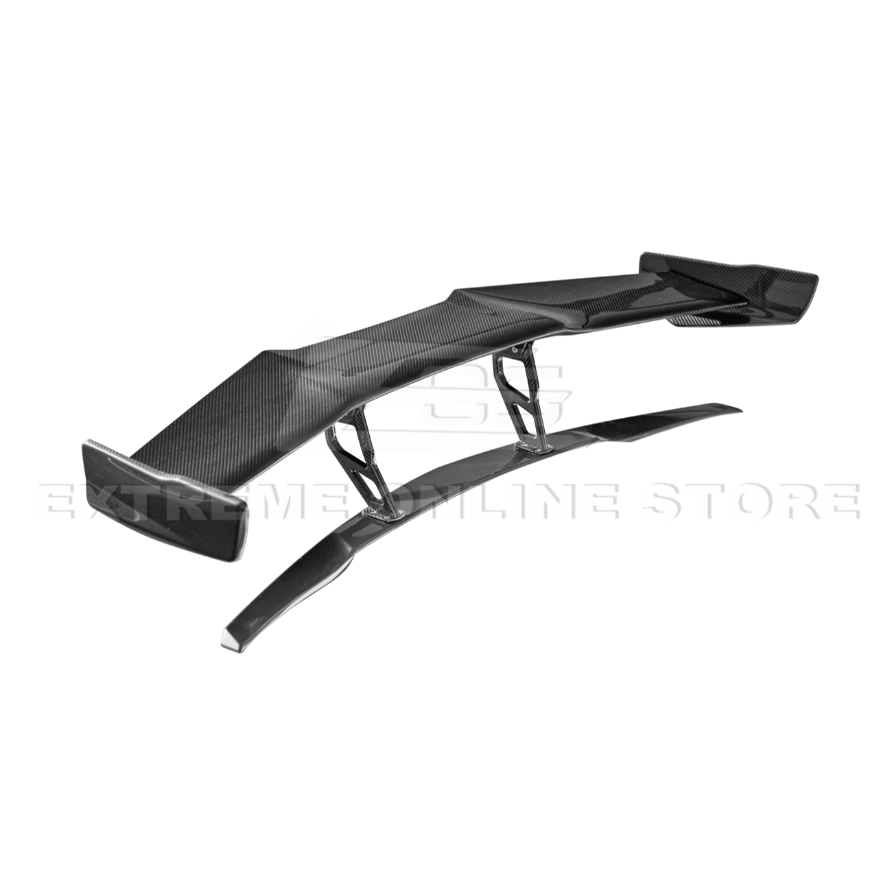 Corvette C7 ZR1 ZTK Conversion Rear Spoiler High Wing With Wing Riser