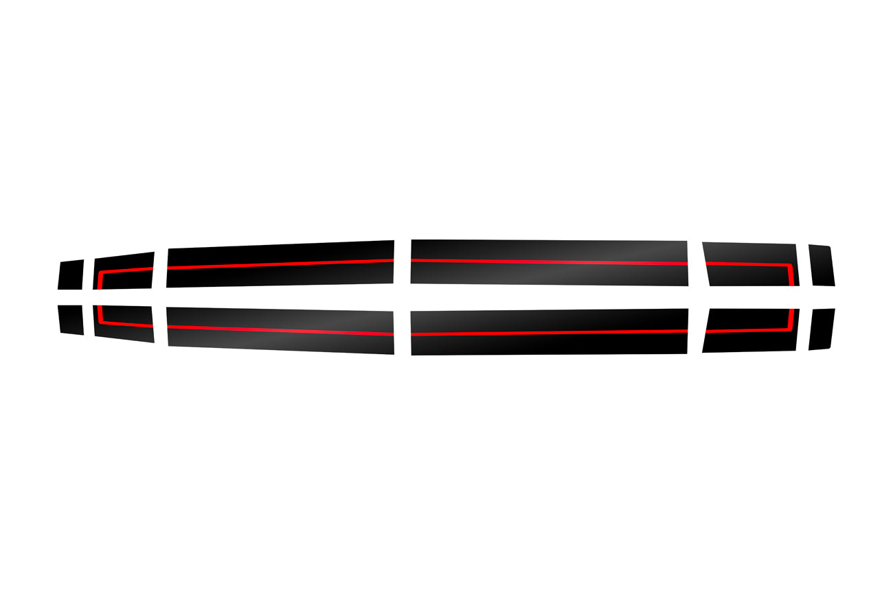 2024+ Ford Mustang GT Top Racing Car Stripe