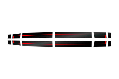 2024+ Ford Mustang GT Top Racing Car Stripe