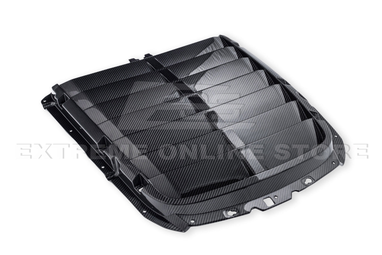 2020-23 Ford Mustang GT500 DRY CARBON FIBER Front Hood Vent