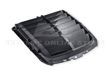 2020-23 Ford Mustang GT500 DRY CARBON FIBER Front Hood Vent