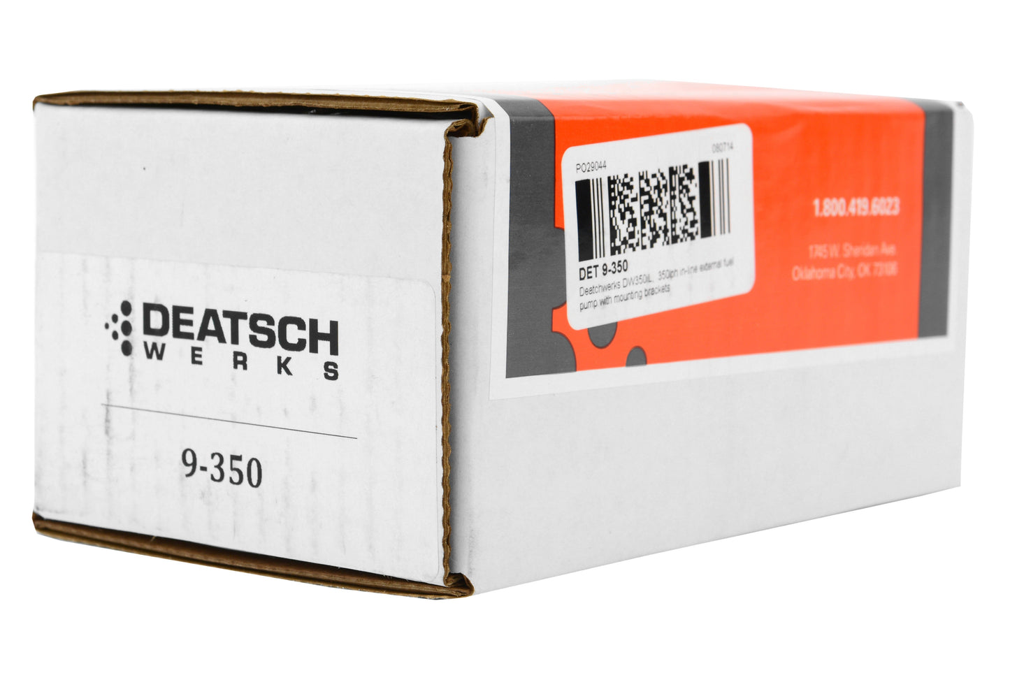 DeatschWerks DW350iL In-Line Fuel Pump - Universal