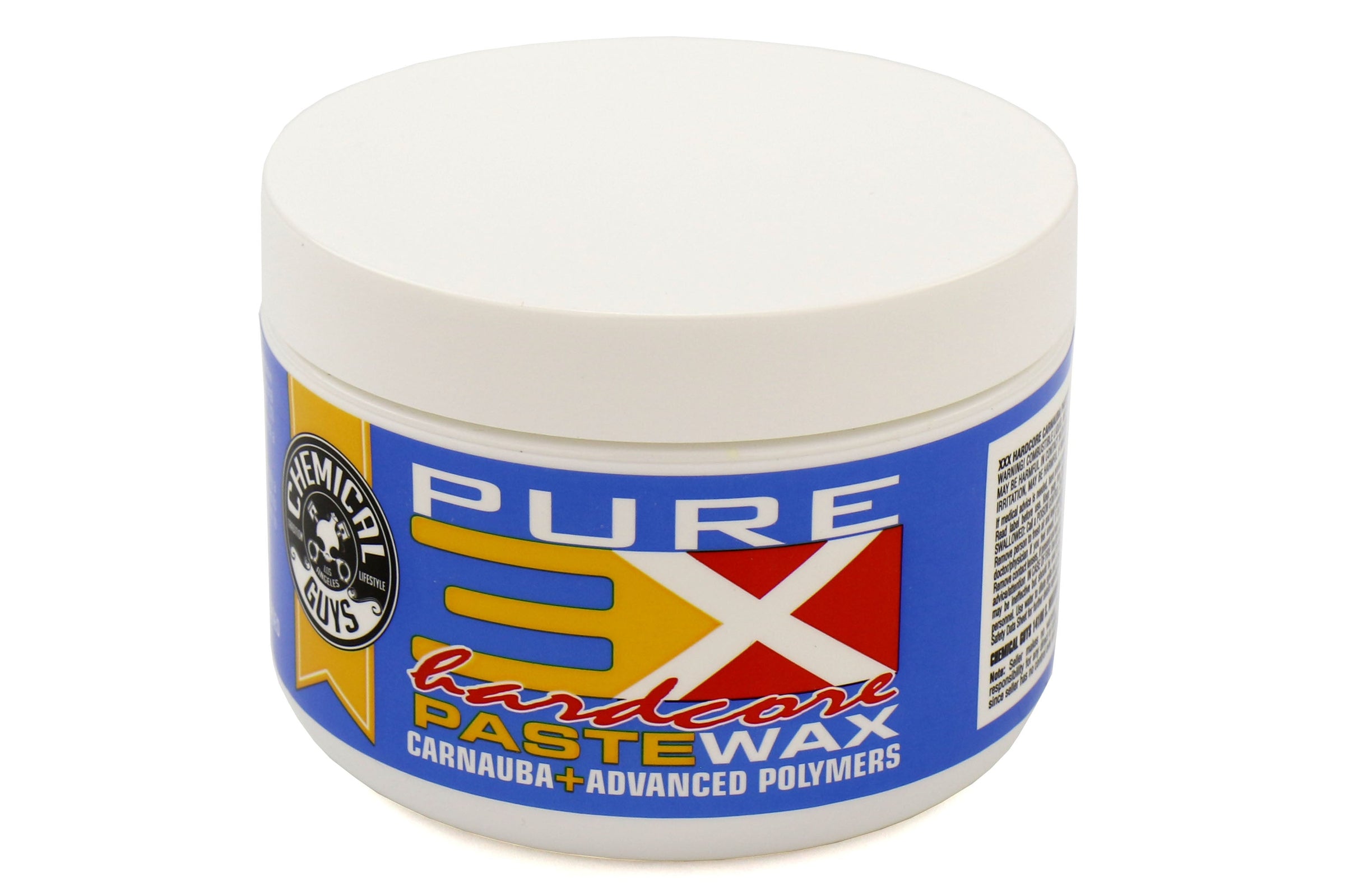 Chemical Guys XXX Hard Core Pure Carnauba Paste Wax (8 oz) - Universal