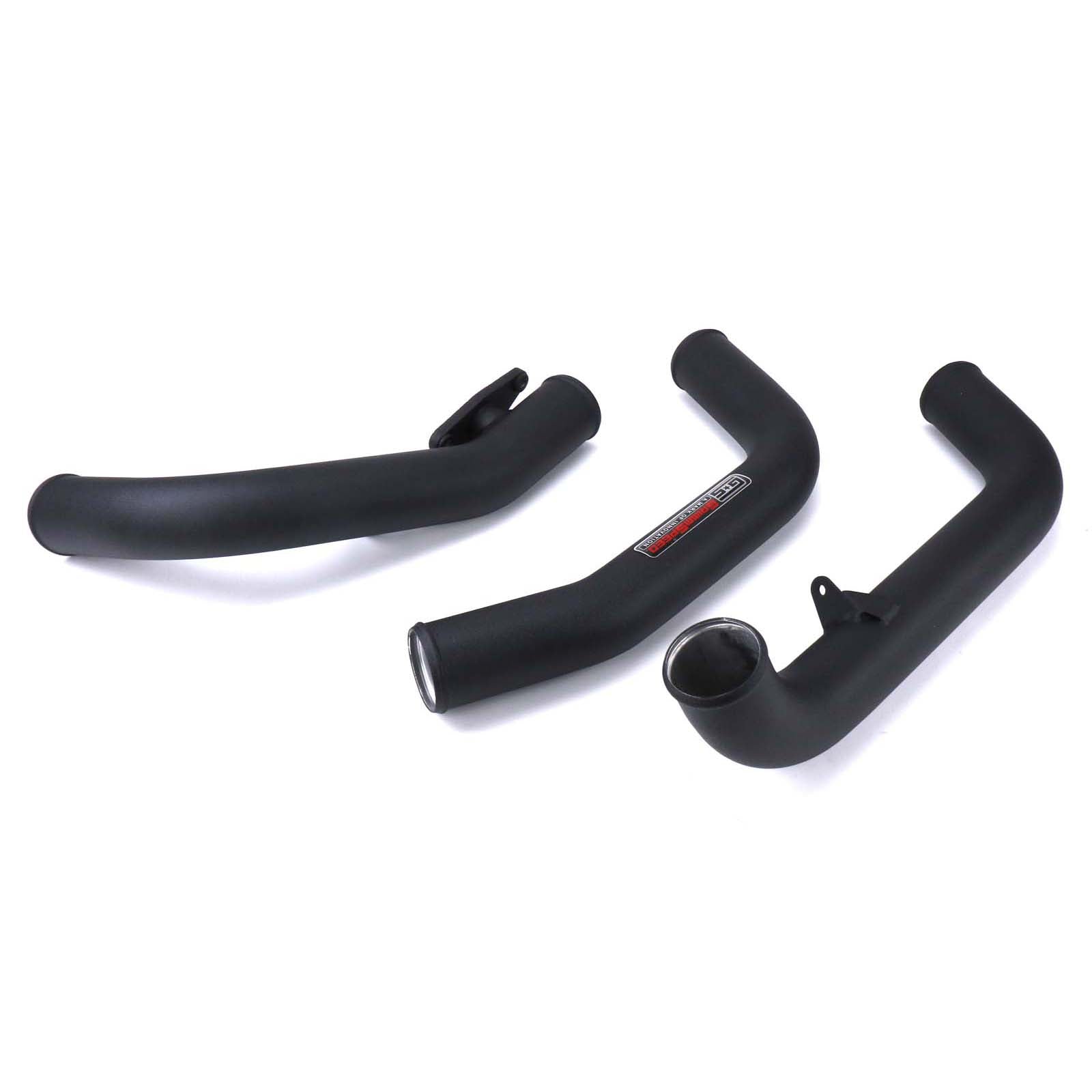 GrimmSpeed Front Mount Intercooler Pipe Kit Black - 2015-2021 Subaru STI