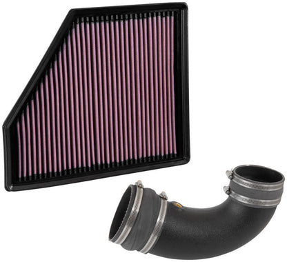 K&N 16-19 Chevrolet Camaro V8-6.2L Performance Intake Kit